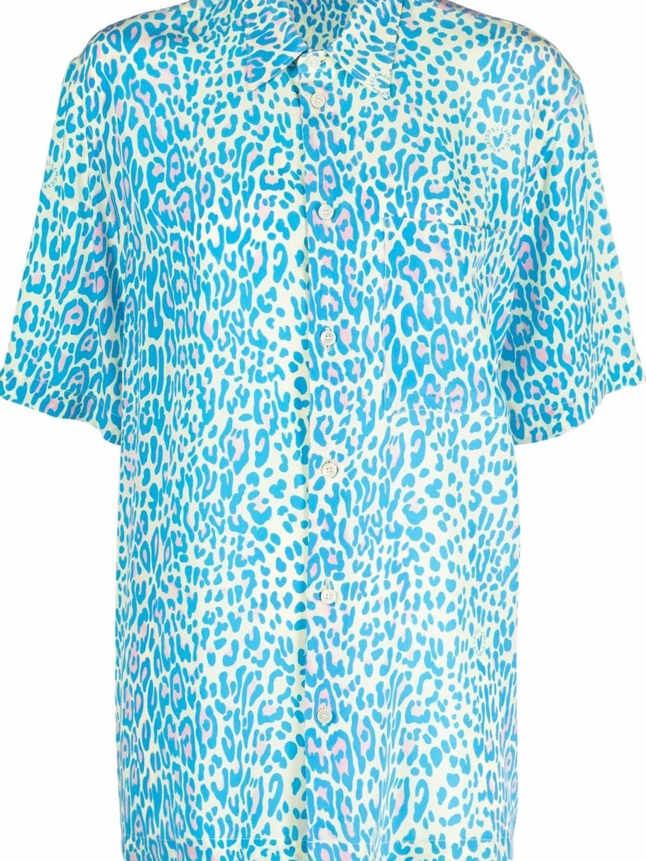 Cheap leopard Stella print McCartney short-sleeve shirt Women 0416